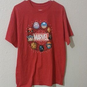 "Make Offer" Marvel Kids Red Graphic T-Shirt